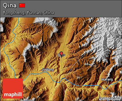 Physical Map of Qina