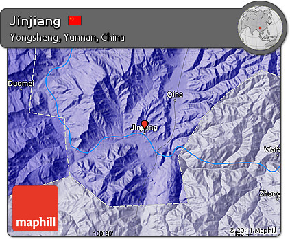 Political Map of Jinjiang