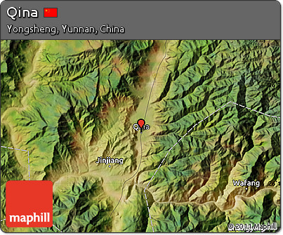 Satellite Map of Qina