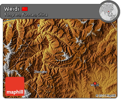 Physical Map of Weidi