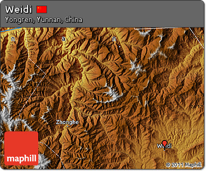 Physical Map of Weidi