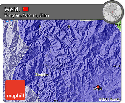 Political Map of Weidi