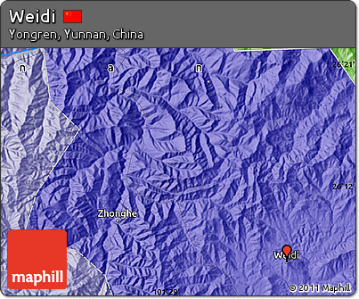 Political Map of Weidi