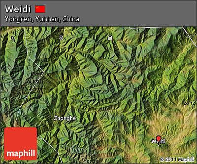 Satellite Map of Weidi
