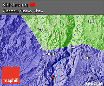Political Map of Shizhuang