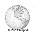 Outline Map of the Area around 26° 21' 4" N, 104° 28' 29" W, rectangular outline