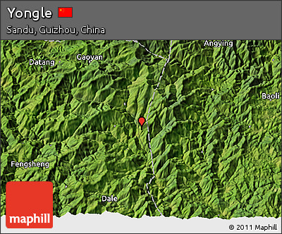 Satellite 3D Map of Yongle