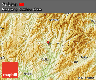 Physical Map of Sebian