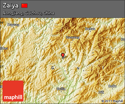 Physical Map of Zaiya