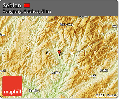 Physical Map of Sebian