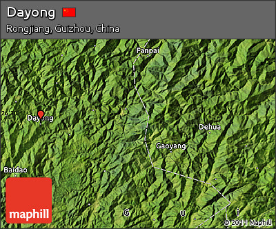Satellite Map of Dayong