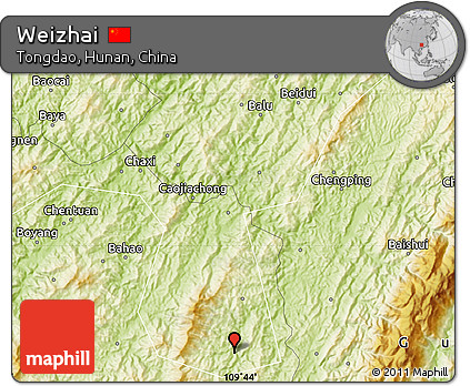 Physical Map of Weizhai