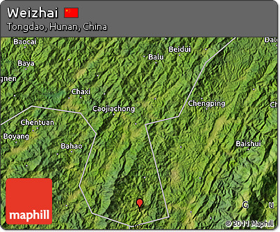 Satellite Map of Weizhai