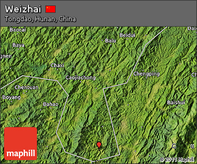 Satellite Map of Weizhai