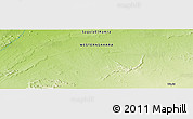 Physical Panoramic Map of the area around 26° 21' 4" N, 10° 58' 29" W