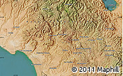 Satellite Map of the area around 26° 21' 4" N, 112° 7' 30" W