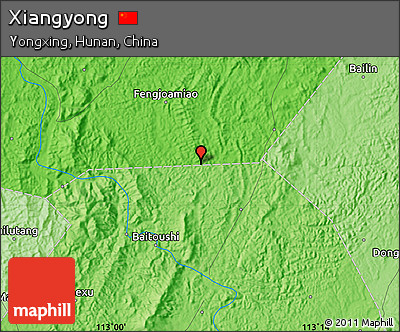 Political Map of Xiangyong
