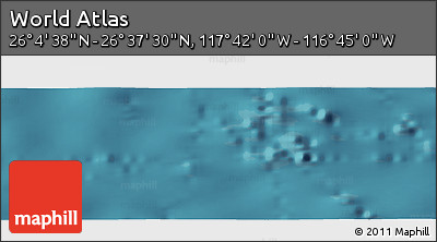 Satellite Panoramic Map of the Area around 26° 21' 4" N, 117° 13' 29" W