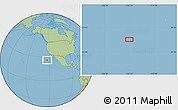 Savanna Style Location Map of the area around 26° 21' 4" N, 123° 10' 30" W