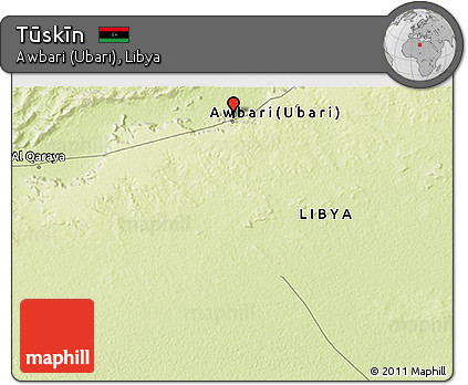 Physical 3D Map of Tūskīn