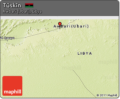 Physical 3D Map of Tūskīn