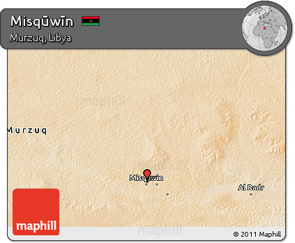 Satellite 3D Map of Misqūwīn