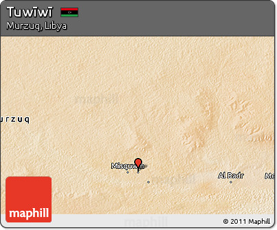 Satellite 3D Map of Tuwīwī