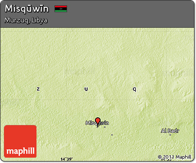 Physical Map of Misqūwīn