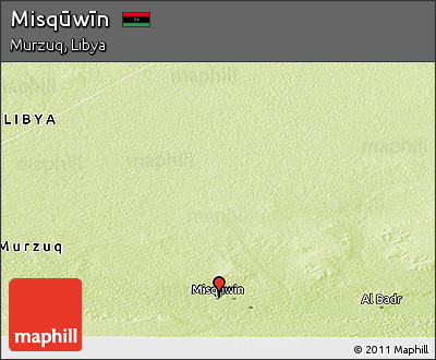 Physical Panoramic Map of Misqūwīn