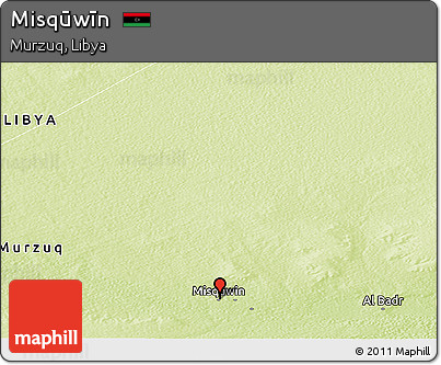 Physical Panoramic Map of Misqūwīn