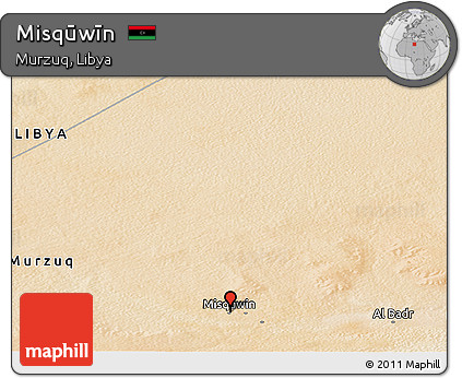 Satellite Panoramic Map of Misqūwīn