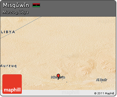 Satellite Panoramic Map of Misqūwīn