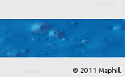 Shaded Relief Panoramic Map of the area around 26° 21' 4" N, 151° 22' 30" E