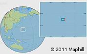 Savanna Style Location Map of the area around 26° 21' 4" N, 152° 13' 29" E