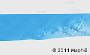 Shaded Relief Panoramic Map of the area around 26° 21' 4" N, 16° 4' 29" W