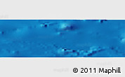 Physical Panoramic Map of the area around 26° 21' 4" N, 178° 34' 29" E