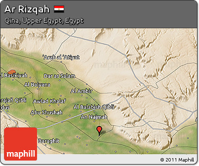 Satellite 3D Map of Ar Rizqah
