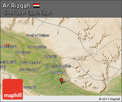 Satellite 3D Map of Ar Rizqah