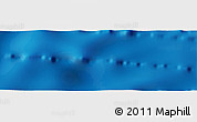 Shaded Relief Panoramic Map of the area around 26° 21' 4" N, 32° 13' 30" W