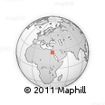 Outline Map of the Area around 26° 21' 4" N, 34° 4' 30" E, rectangular outline