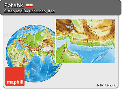 Physical Location Map of Potahk