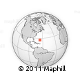 Outline Map of the Area around 26° 21' 4" N, 66° 13' 29" W, rectangular outline