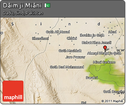 Satellite Map of Dāim Ji Miāni