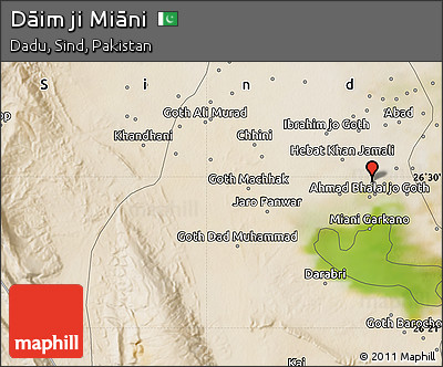 Satellite Map of Dāim Ji Miāni
