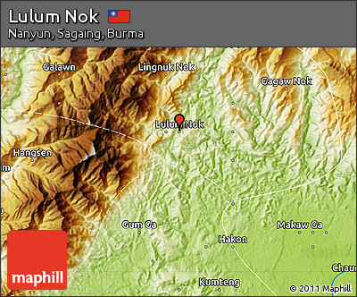 Physical Map of Lulum Nok
