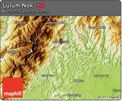 Physical Map of Lulum Nok