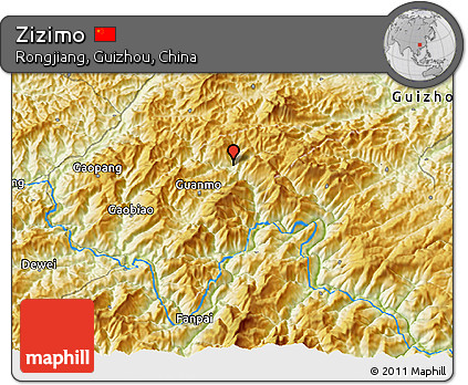 Physical 3D Map of Zizimo