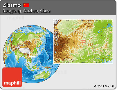 Physical Location Map of Zizimo