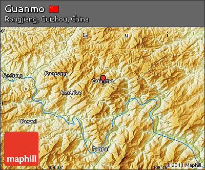 Physical Map of Guanmo