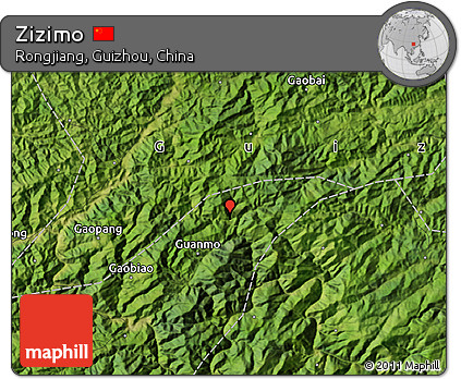Satellite Map of Zizimo